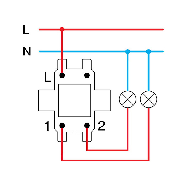 STIKALO EKONOMIK SE50PW-B 10AX 250V BELO, TEM 5 STIKALO EKONOMIK SE50PW B 10AX 250V SERIJSKO BELO TEM TOPDOM4