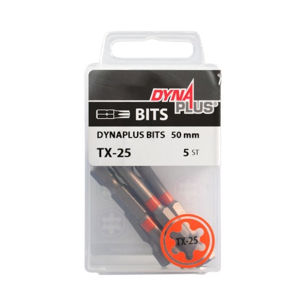 NASTAVKI TORX 50MM TX-25 2KOS/PAK DYNA PLUS 2 Nastavki TORX 50mm TX 25 2kos pak DYNA PLUS OBNOVA 2
