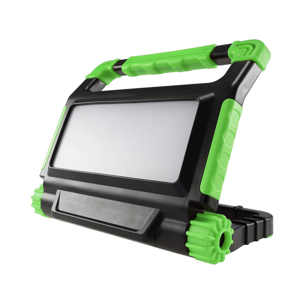 reflektor led prenosni 20w zelena 3 7v 5 0ah 1800lm ip54.ci .28960.0.0