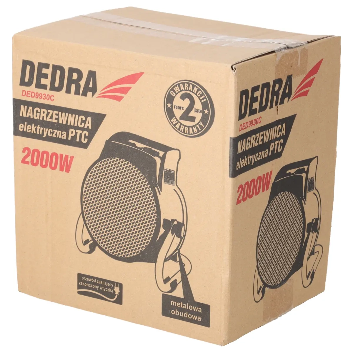 ELEKTRICNI KERAMICNI GRELNIK 2000 W DEDRA DED9930C PTC ELEMENT topdom obnova 7