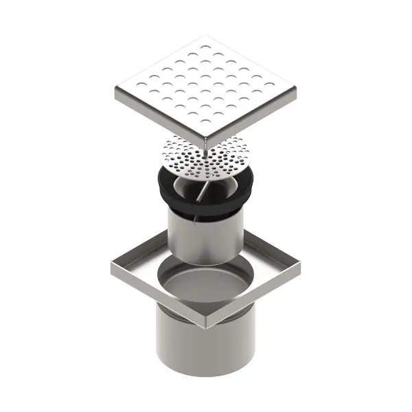 TALNI SIFON INOX Z LUKNJASTIM POKROVOM 15x15cm fi 110mm VERTIKALNI ODTOK 2 TALNI SIFON INOX Z LUKNJASTIM POKROVOM 15x15cm fi 110mm VERTIKALNI ODTOK TOPDOM OBNOVA1