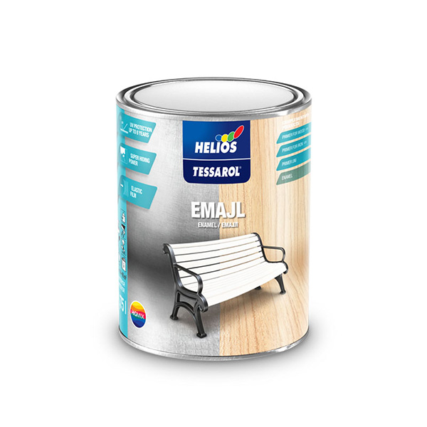 TESSAROL EMAJL 0,2l POKRIVNI PREMAZ MODRA 5001, HELIOS