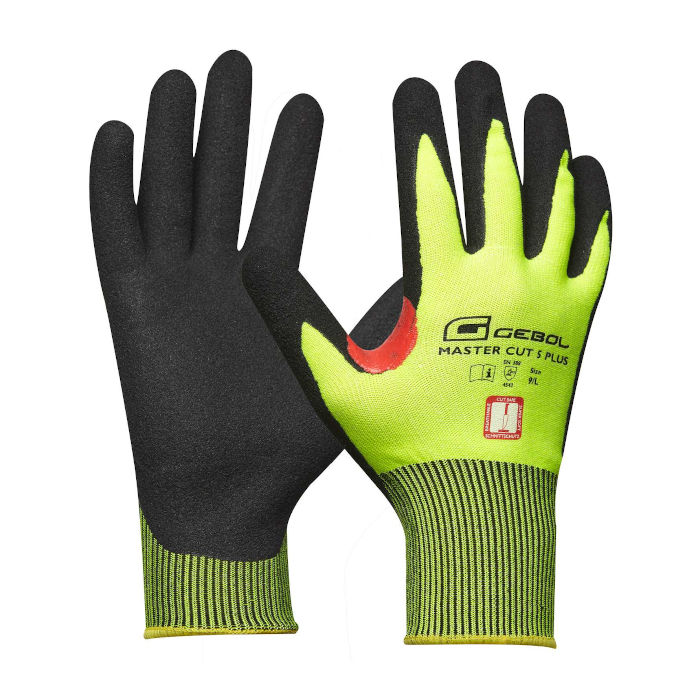 ROKAVICE GEBOL MASTER CUT 5 PLUS PROTIUREZNE RUMENE