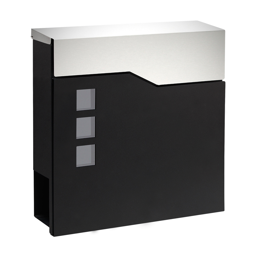 POŠTNI NABIRALNIK SAPPORO ČRN 370X370X105MM 1 Saporo 1