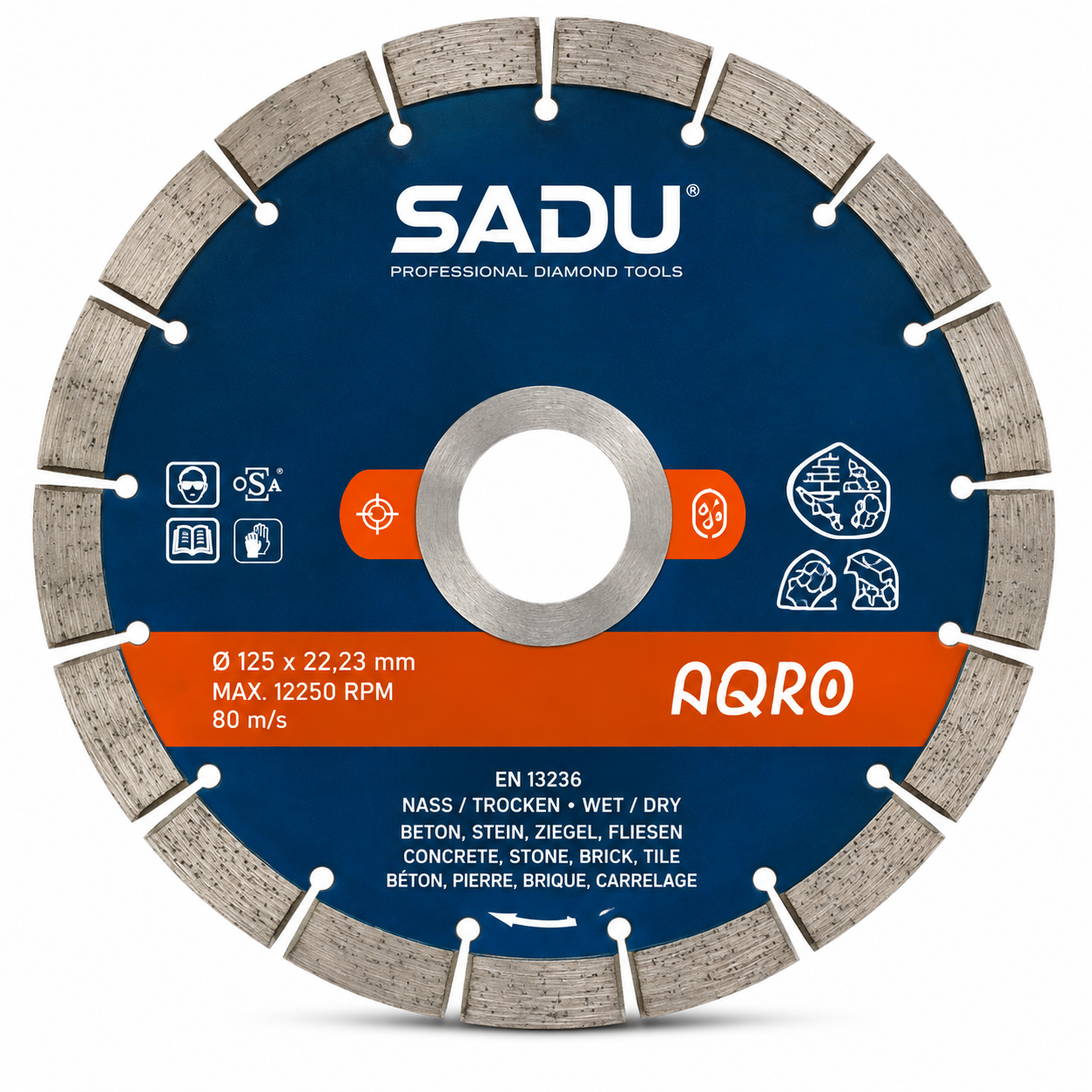 REZALKA ZA KAMEN 125X2,5X22,2 C30R SADU 010121A