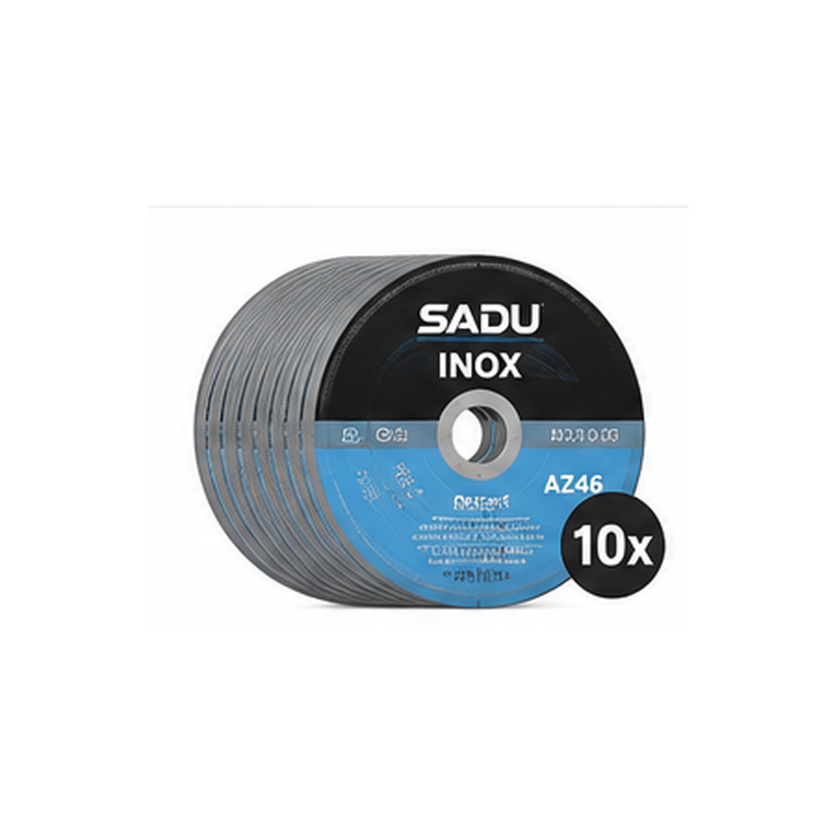 REZALKA INOX 115X1,0X22,2 SADU SET 10 kos