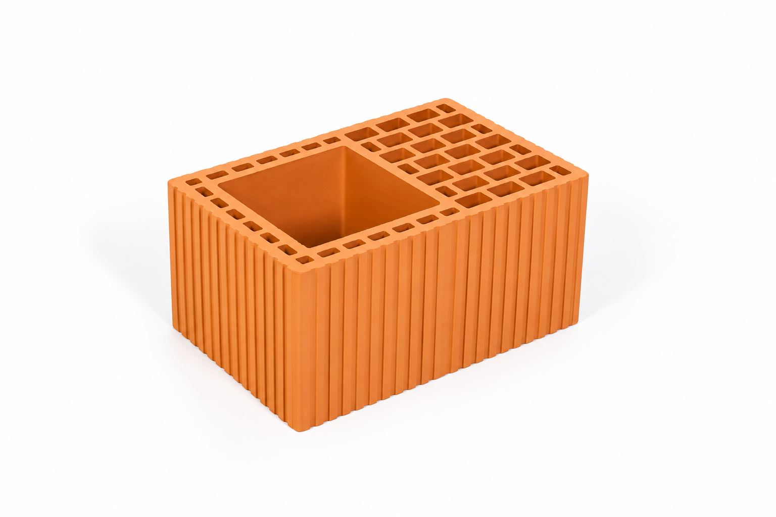 GO OVE PRO 25 BRUŠENI OPEČNI ELEMENT ZA VERTIKALNE VEZI 39 × 25 × 24,9 cm, GORIŠKE OPEKARNE