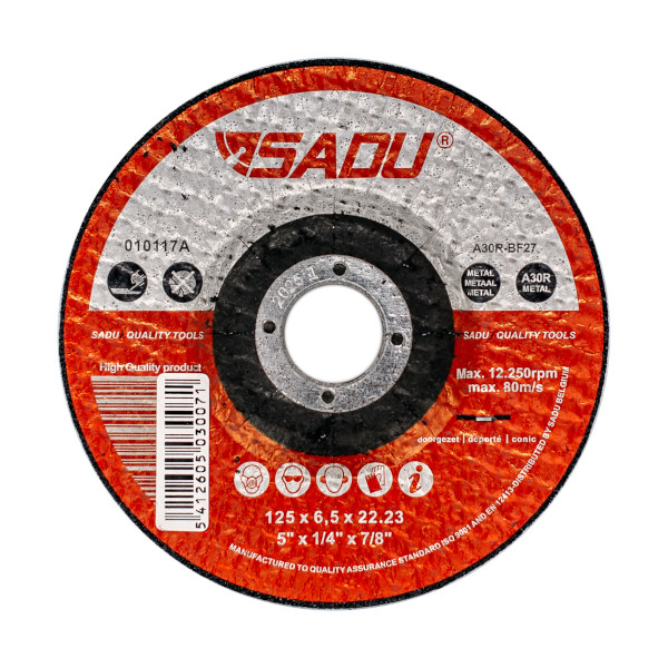 BRUSILKA ZA ŽELEZO 115x6,4x22,23 A30R-BF27 010116A SADU 2 brusilka za zelezo 115x6 4x22 23 a30r bf27 010116a sadu eobnova 2