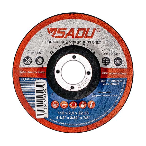 REZALKA ZA ŽELEZO 125x2,5x2,23 A30R SADU 1