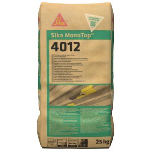 sika monotop 4012 cementna sanacijska malta za beton z vlakni 25 kg 6 120 mm