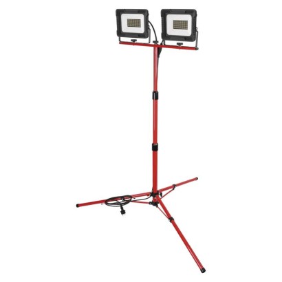 LED REFLEKTOR DELOVNI EMOS ELION ZS3343.2, 2 × 50 W, 16 000 lm, IP65, S TRINOŽNIM STATIVOM