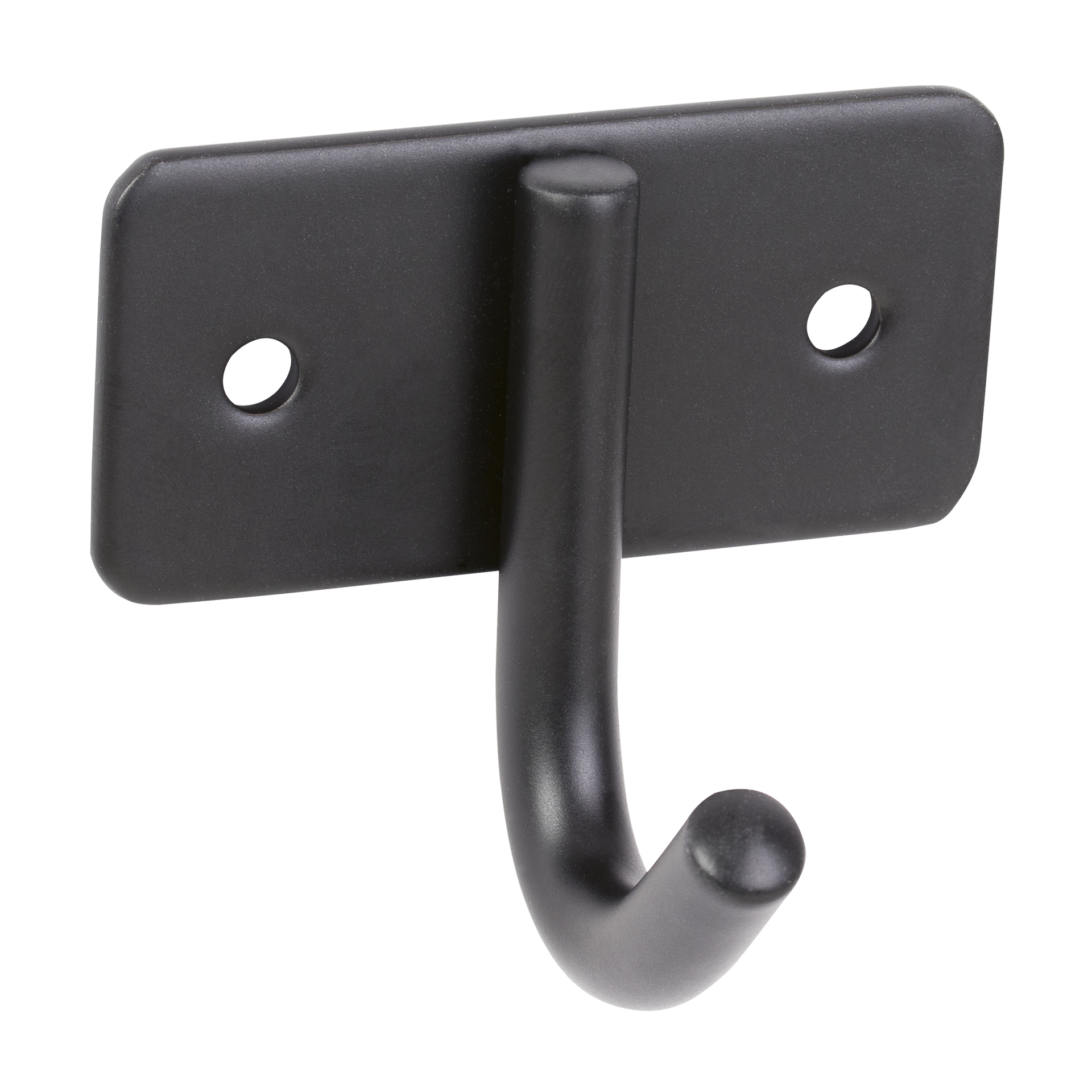 OBEŠALO ČRNA, IZ NERJAVEČEGA JEKLA 60 × 53 × 44 mm