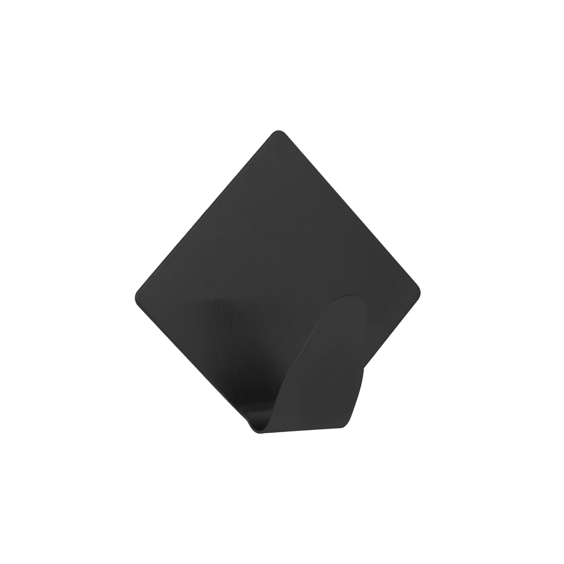 OBEŠALO ČRNA MAT 62 × 54 × 22 mm