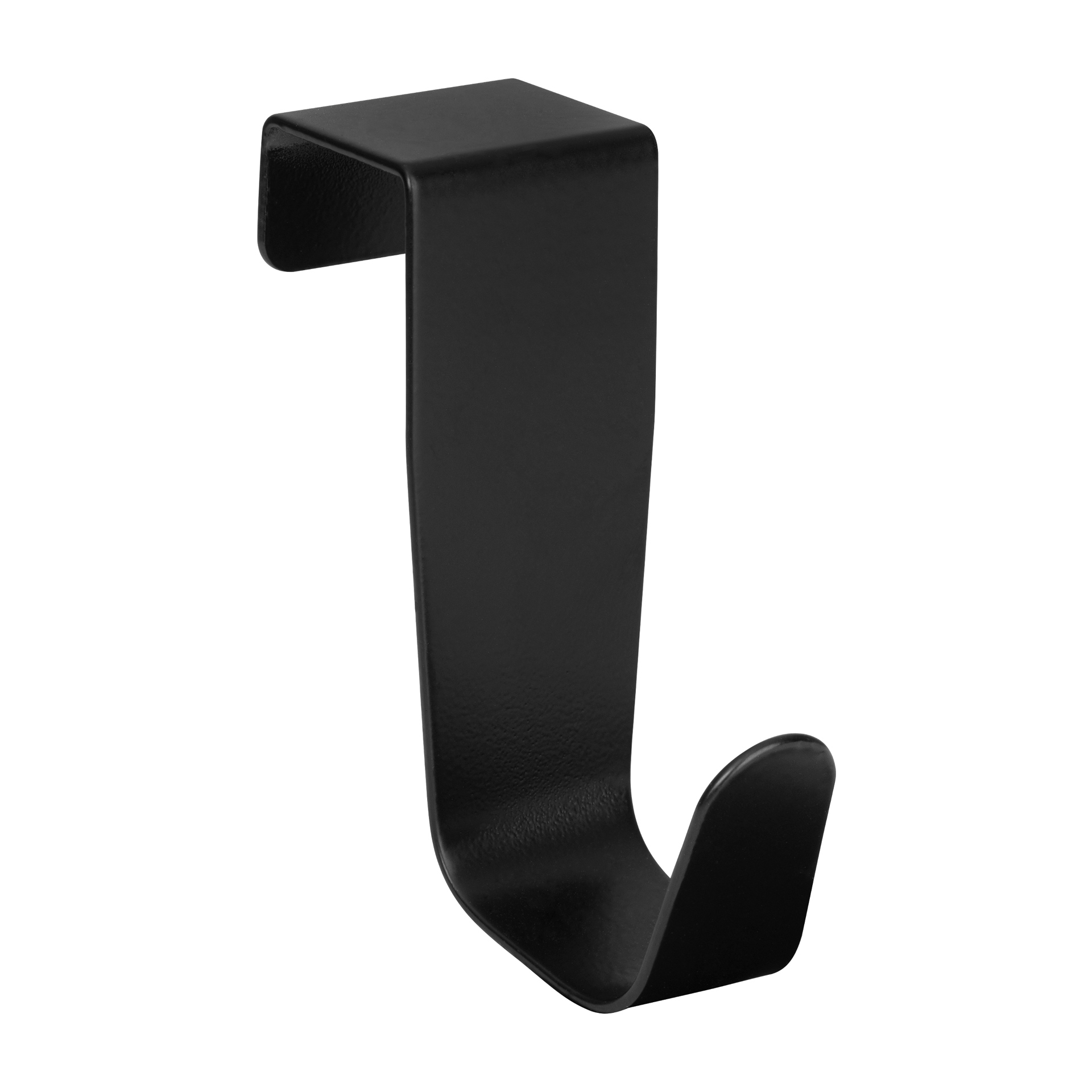 OBEŠALO ZA VRATA ČRNA 25 × 70 × 64 mm 2 kos