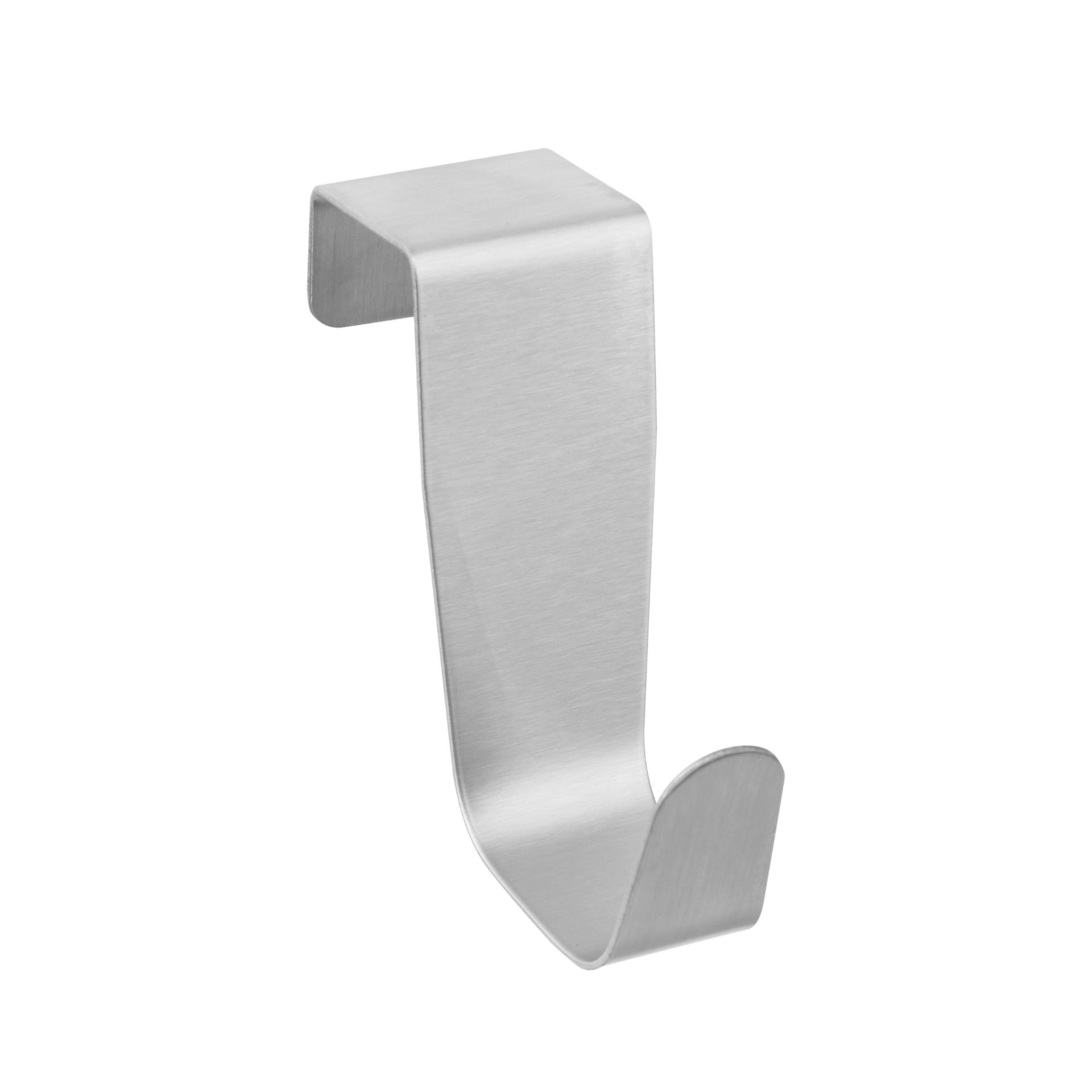 OBEŠALO ZA VRATA IZ NERJAVEČEGA JEKLA 25 × 70 × 64 mm 2 kos