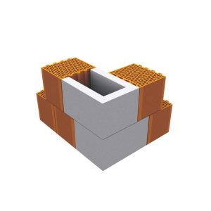 POROTHERM VOGALNIK 44 DRYFIX 565 × 44 × 249 cm WIENERBERGER