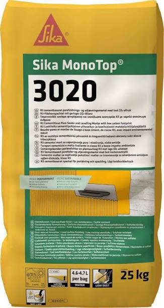 SIKA MONOTOP 3020 IZRAVNALNA SANACIJSKA MALTA R3 25 KG