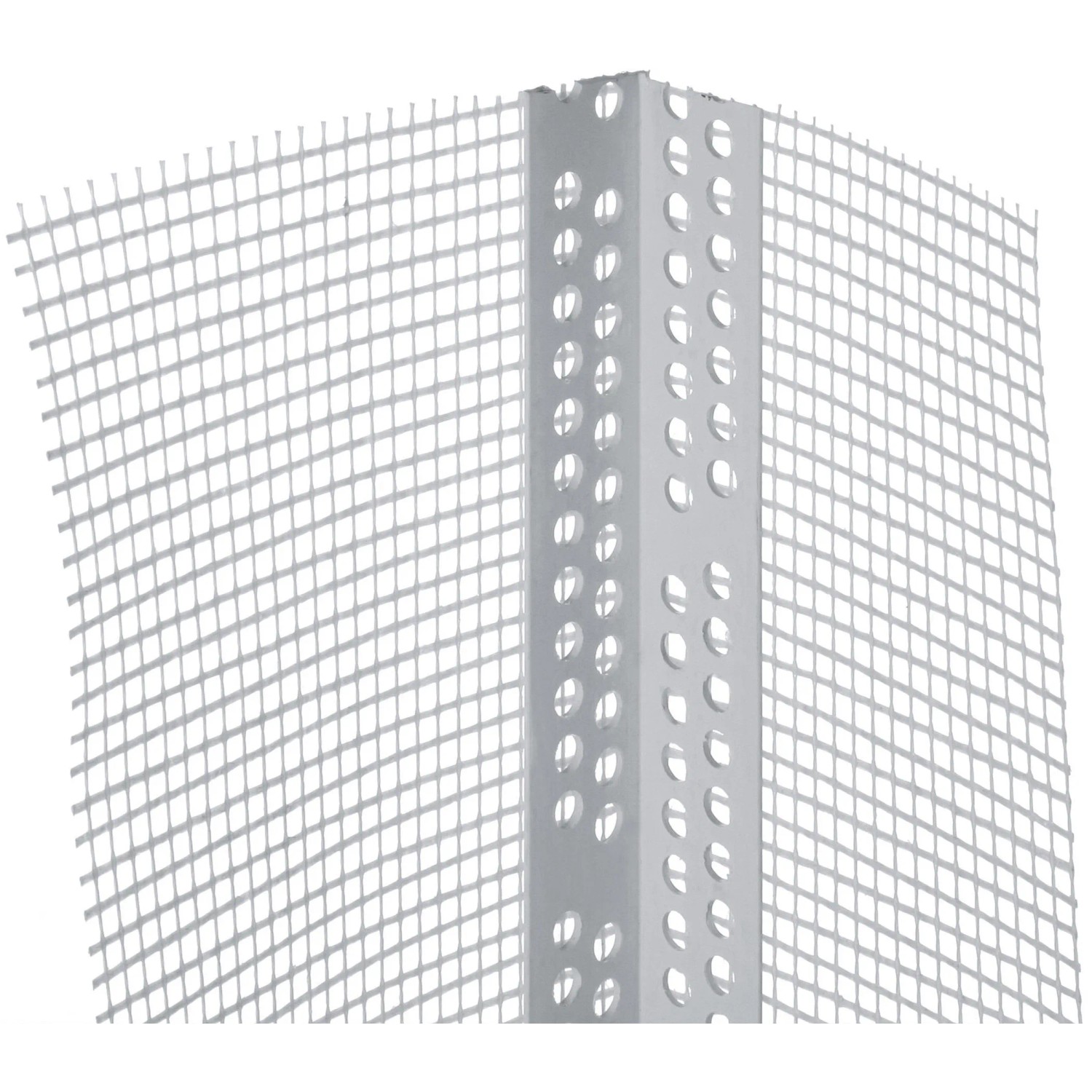 VOGALNIK PVC+MREŽICA 2.5M 10/ 15 GEWEBEECKWINKEL 100KOS/PAK 1 gebeeckwinkel eobnova
